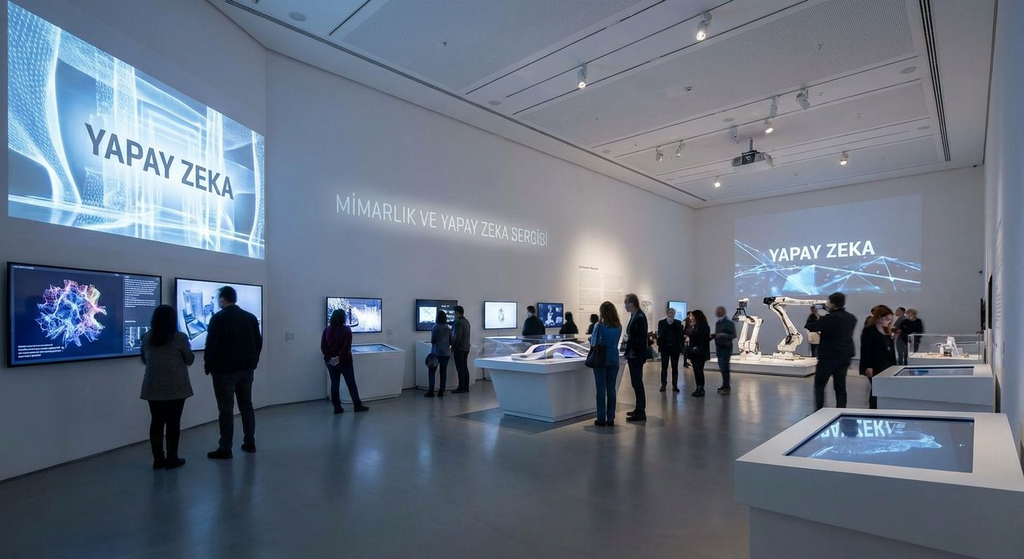 Mimarlık ve Yapay Zeka Sergide Buluştu
